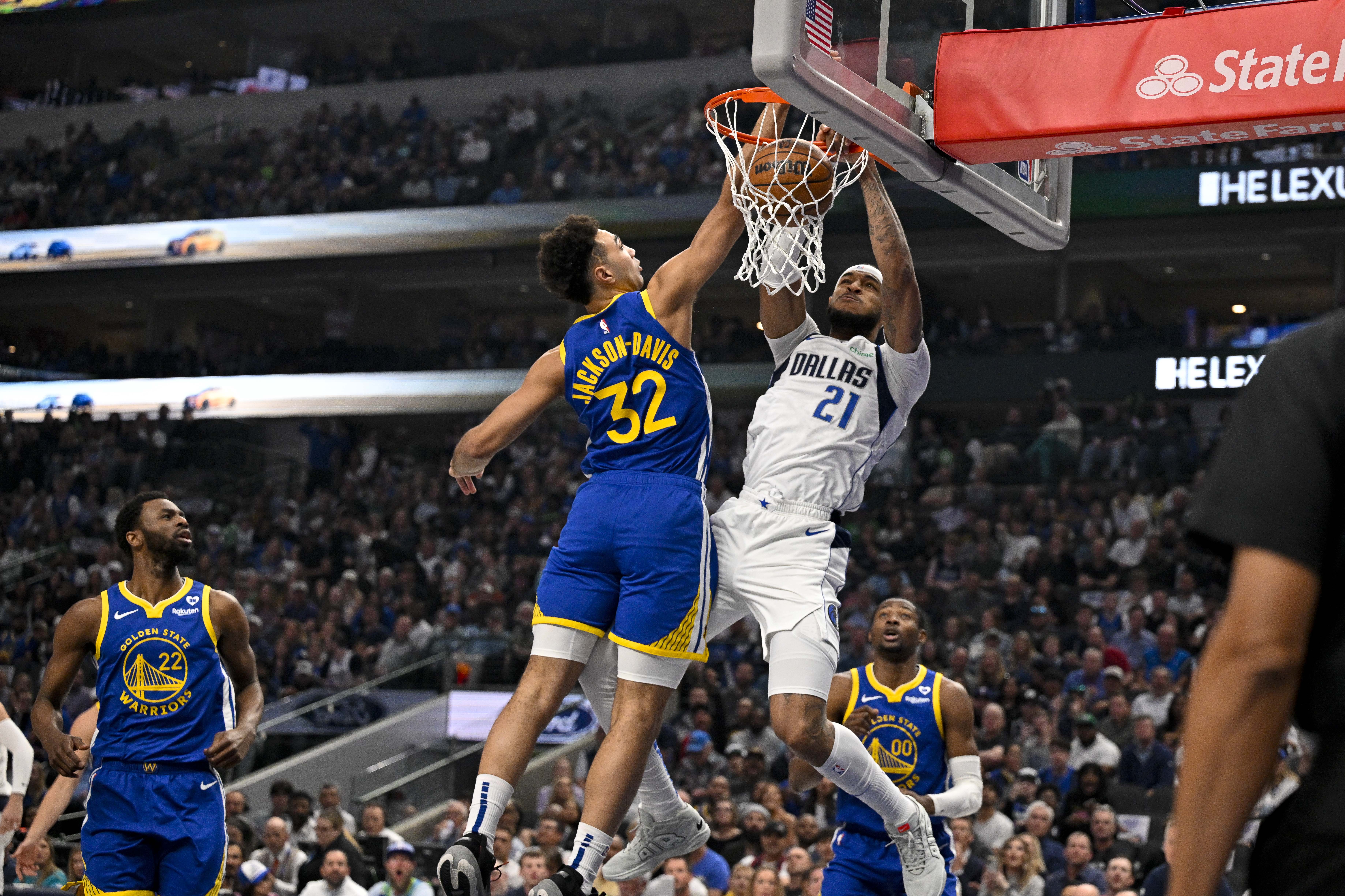Daniel Gafford Dunk vs. Golden State Warriors